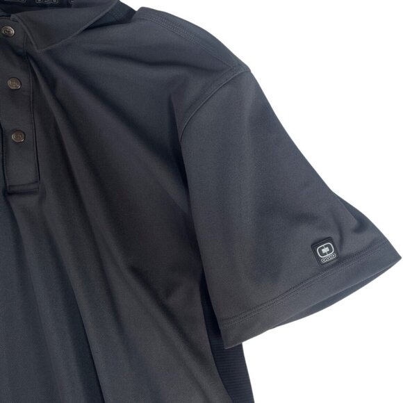 Ogio Polo Shirt Mens Large Gray Large Markwest Embroidered Logo Golf - Picture 6 of 10
